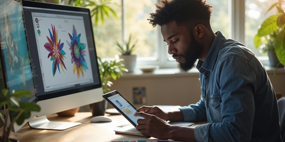 person-doing-their-graphic-design-job